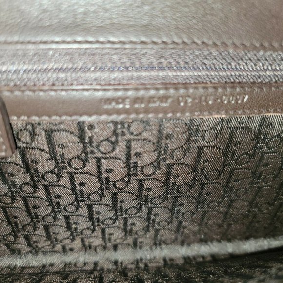 DIOR GAUCHO SHINY CROC EMBOSSED CLUTCH - Picture 5 of 9